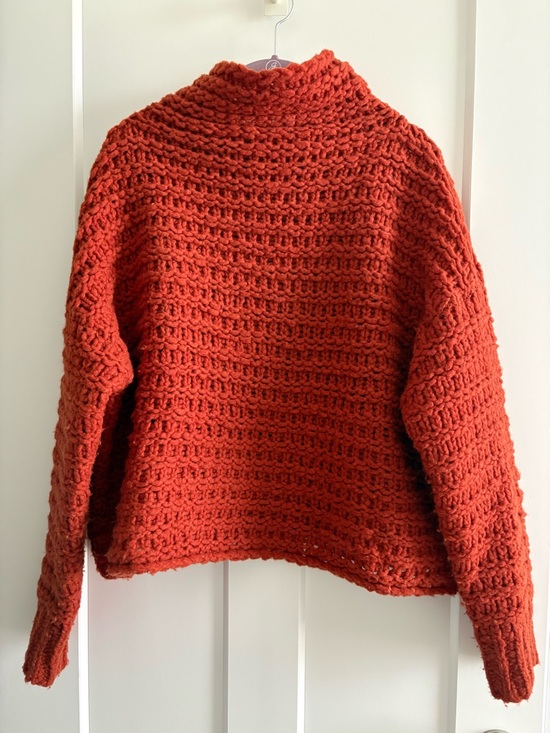 Free People Sweaters - Free People Cozy Chunky Knit Women's Sweater - Rust